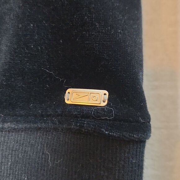 Axcelerate by Speedo Black Velour Track Jacket - Picture 2 of 11